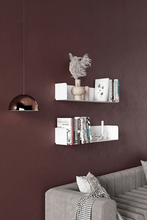 Load image into Gallery viewer, Alaric Floating Metal Book Shelf in White