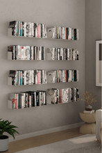 Load image into Gallery viewer, Alaric Floating Metal Book Shelf in White

