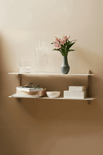 Load image into Gallery viewer, iArena Wall-Mounted Floating Metal Shelf Unit in White