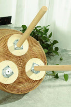 Load image into Gallery viewer, Kirana Rattan Side Table & Plant Stand