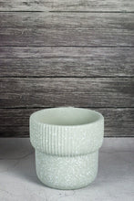 Load image into Gallery viewer, Elm Concrete Planter - Light Green 13.5cm