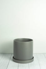 Load image into Gallery viewer, Lamia Ceramic Pot - Grey 18cm