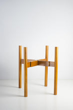 Load image into Gallery viewer, Adjustable Bamboo Plant Stand - Brown