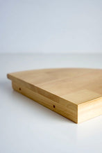 Load image into Gallery viewer, Solid Timber Wood Wall-Mounted Floating Wooden Corner Shelf - Natural