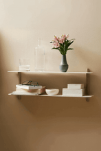 Load image into Gallery viewer, iArena Wall-Mounted Floating Metal Shelf Unit in White
