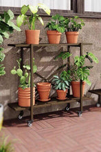 Load image into Gallery viewer, mental Plant shelves &amp; stands, indoor &amp; outdoor
