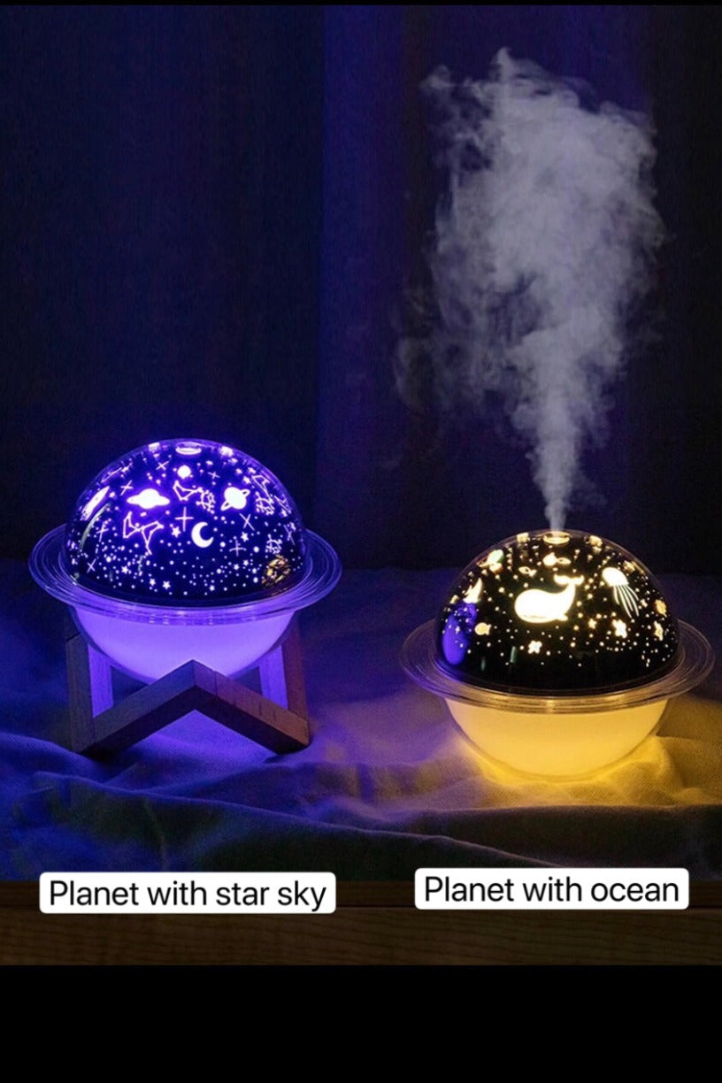 Planet Air Humidifier with Night Light