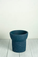 Load image into Gallery viewer, Elm Concrete Planter - Dark Blue 13.5cm
