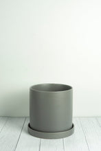 Load image into Gallery viewer, Lamia Ceramic Pot - Grey 18cm
