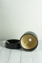 Load image into Gallery viewer, Thea Ceramic Self-Watering Pot - Black 15cm
