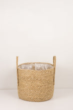 Load image into Gallery viewer, Luca Handmade Natural Woven Basket
