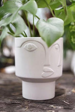 Load image into Gallery viewer, Cara Ceramic Face Planter
